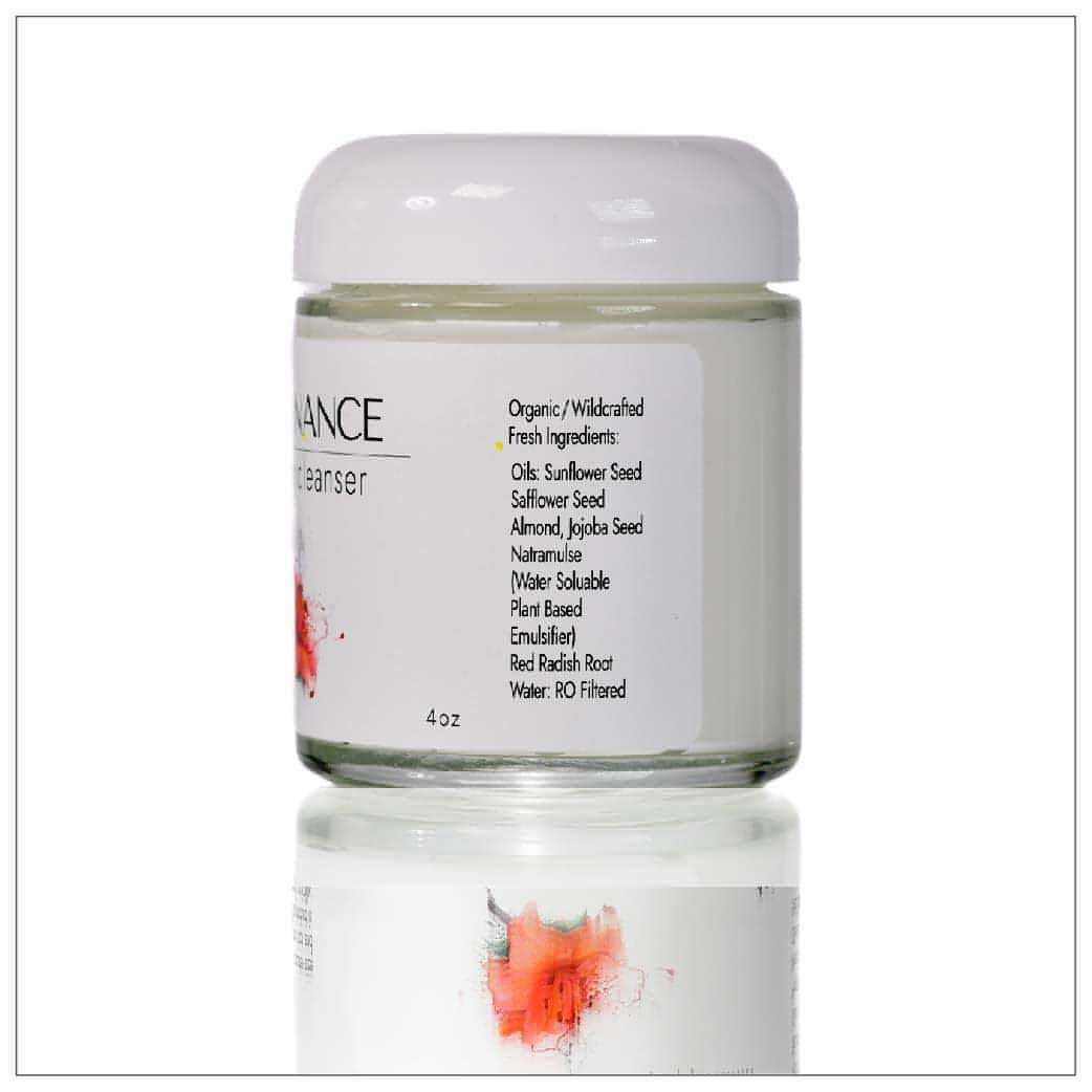 Cream Facial Cleanser. 100% Plant Based. Organic. Clean. - Luminance Skincare