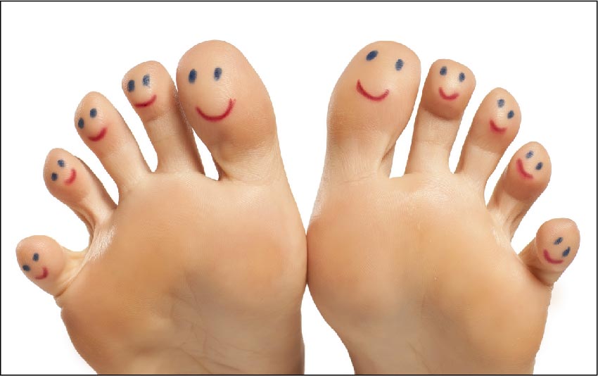 Your Feet Should Be This Happy