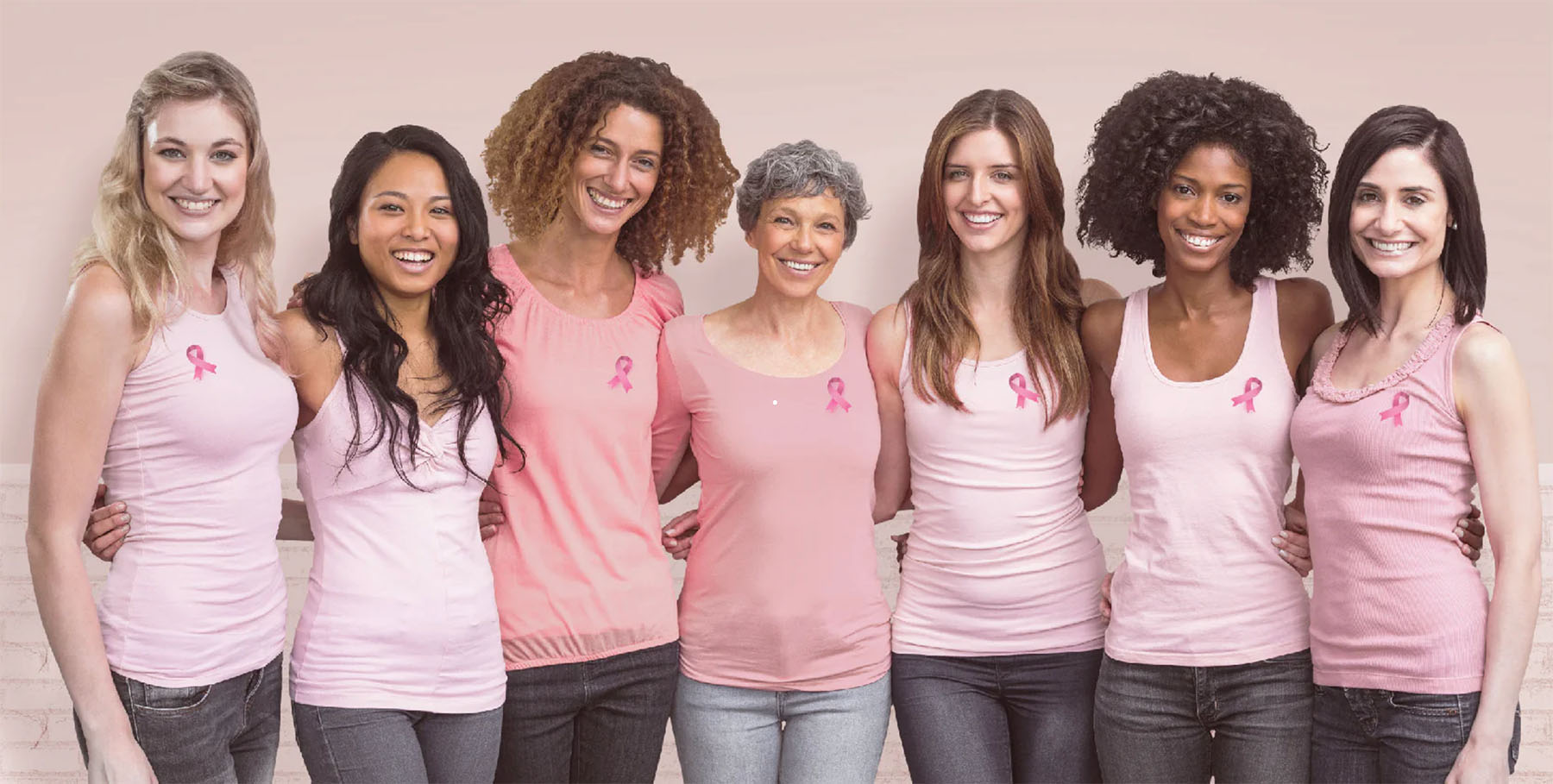 Group of women of varying ages and race. Luminance Skincare. 100% Plant Based. Organic. Non-Synthetic. Clean