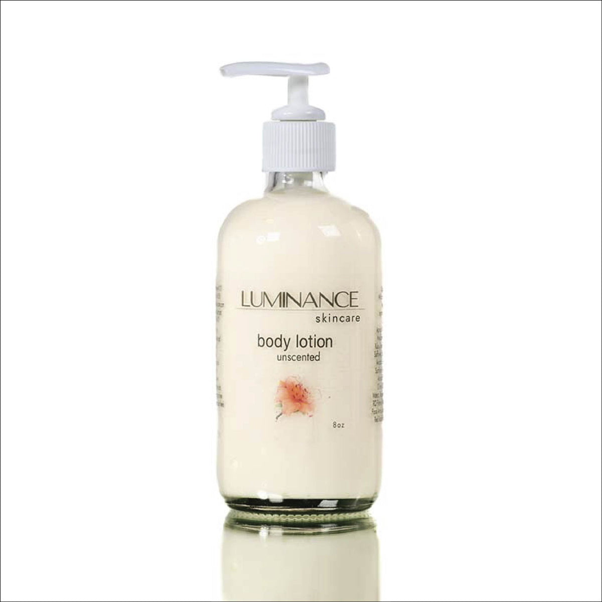 Luminance Skincare Body Lotion 8 Ounce Bottle Unscented