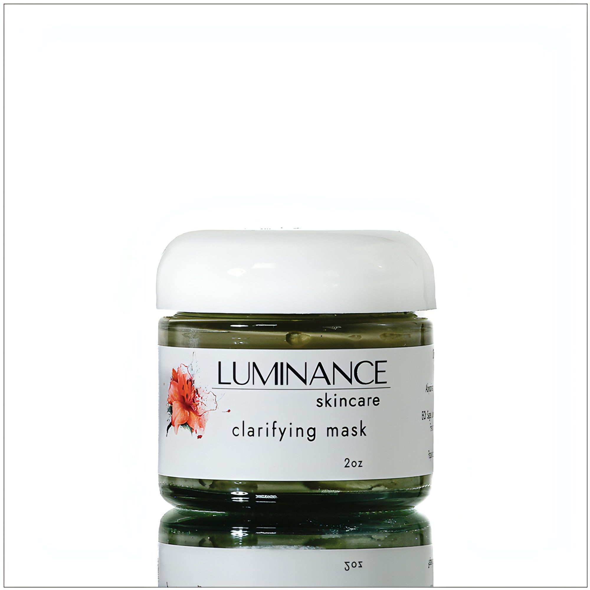 Luminance Skincare Clarifying Mask. 100% Plant Based. Organic. Non Abrasive. Clean.