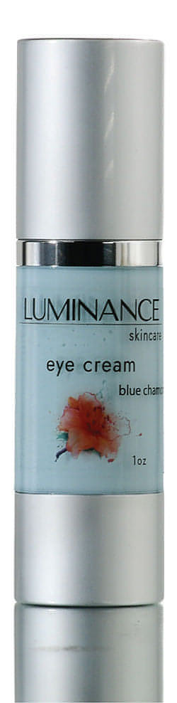 Image Luminance German Blue Chamomile Eye Cream. Organic. Wildcrafted, Clean.