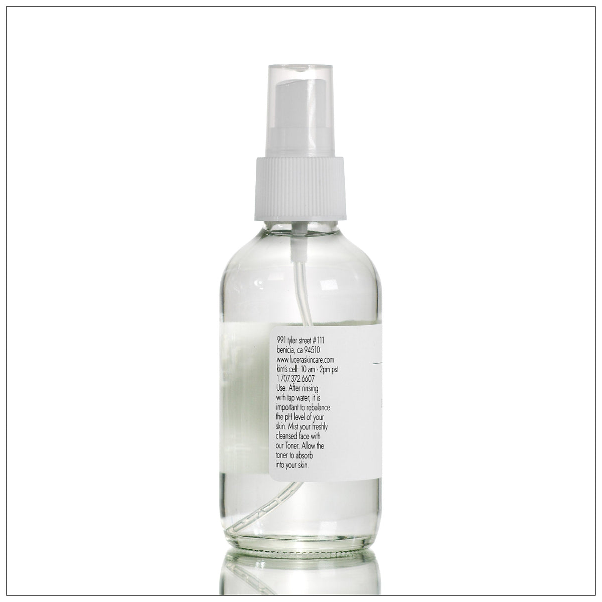 Orange Blossom Toner. 100% Floral Water. Organic. Clean - Luminance Skincare
