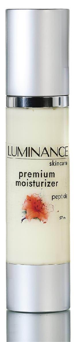 Peptide Facial Moisturizer by Luminance Skincare. Organic. 100% Plant Based.