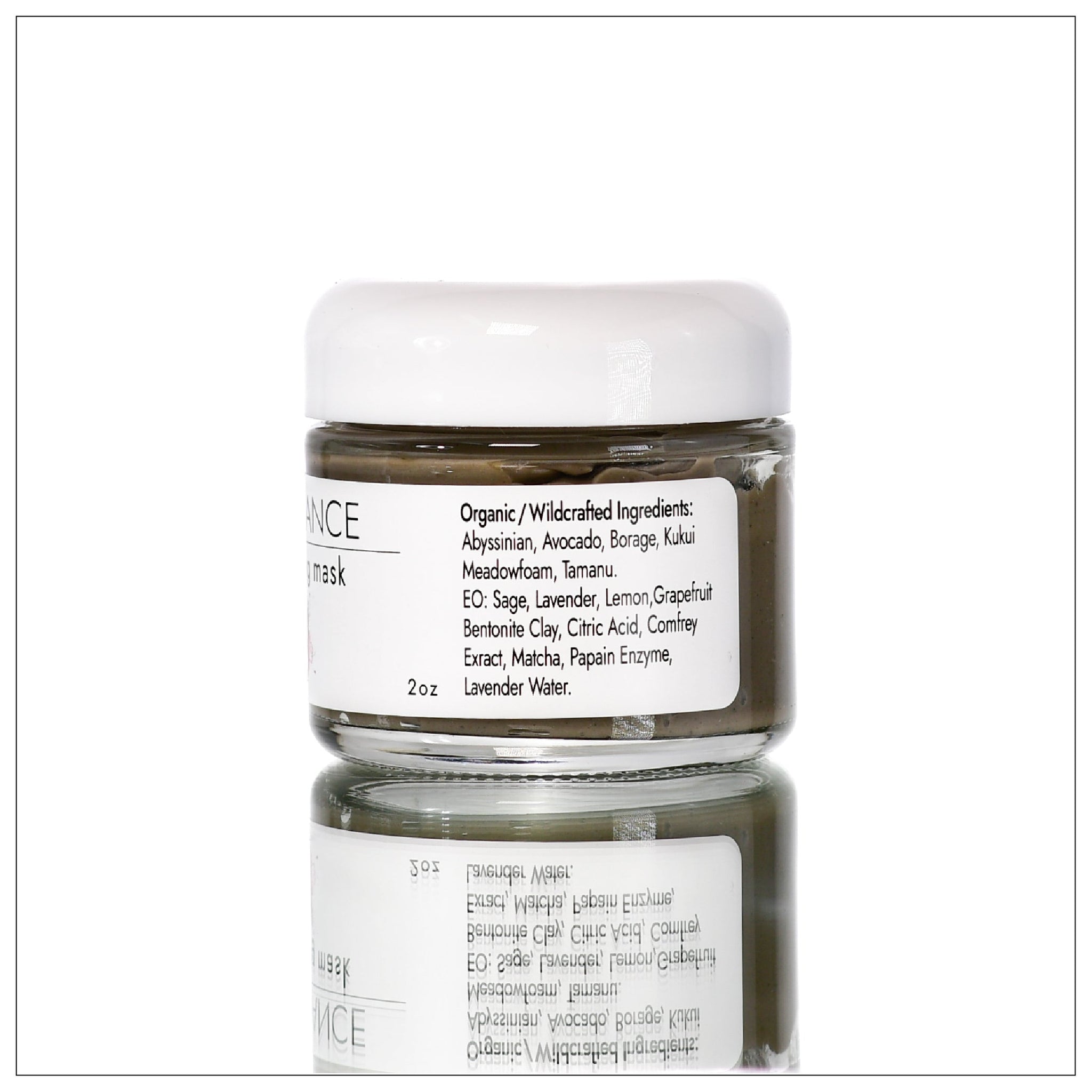 Pure Organic French Green Clay Fine Powder Face Mask !! THE CHEAPEST ON  !!!