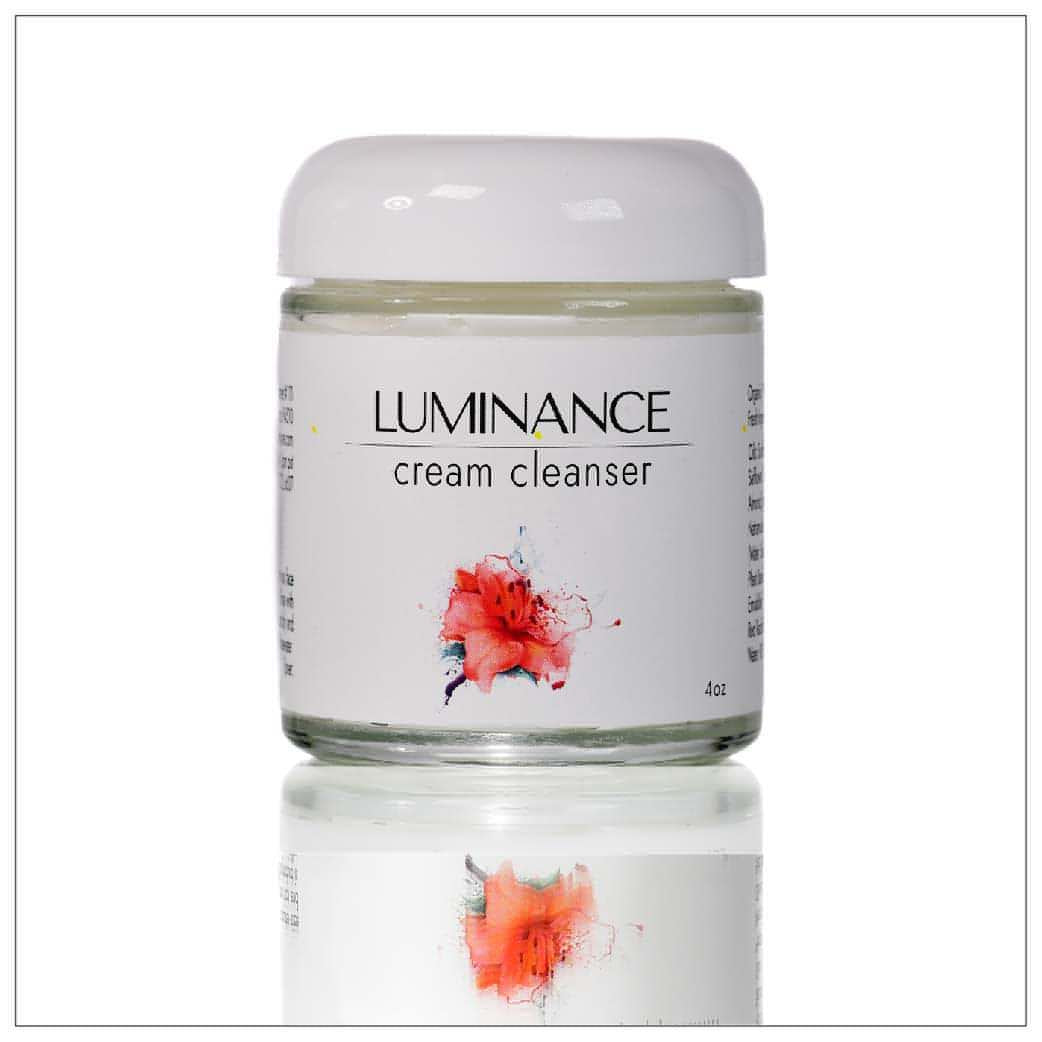 Cream Facial Cleanser. 100% Plant Based. Organic. Clean. - Luminance Skincare