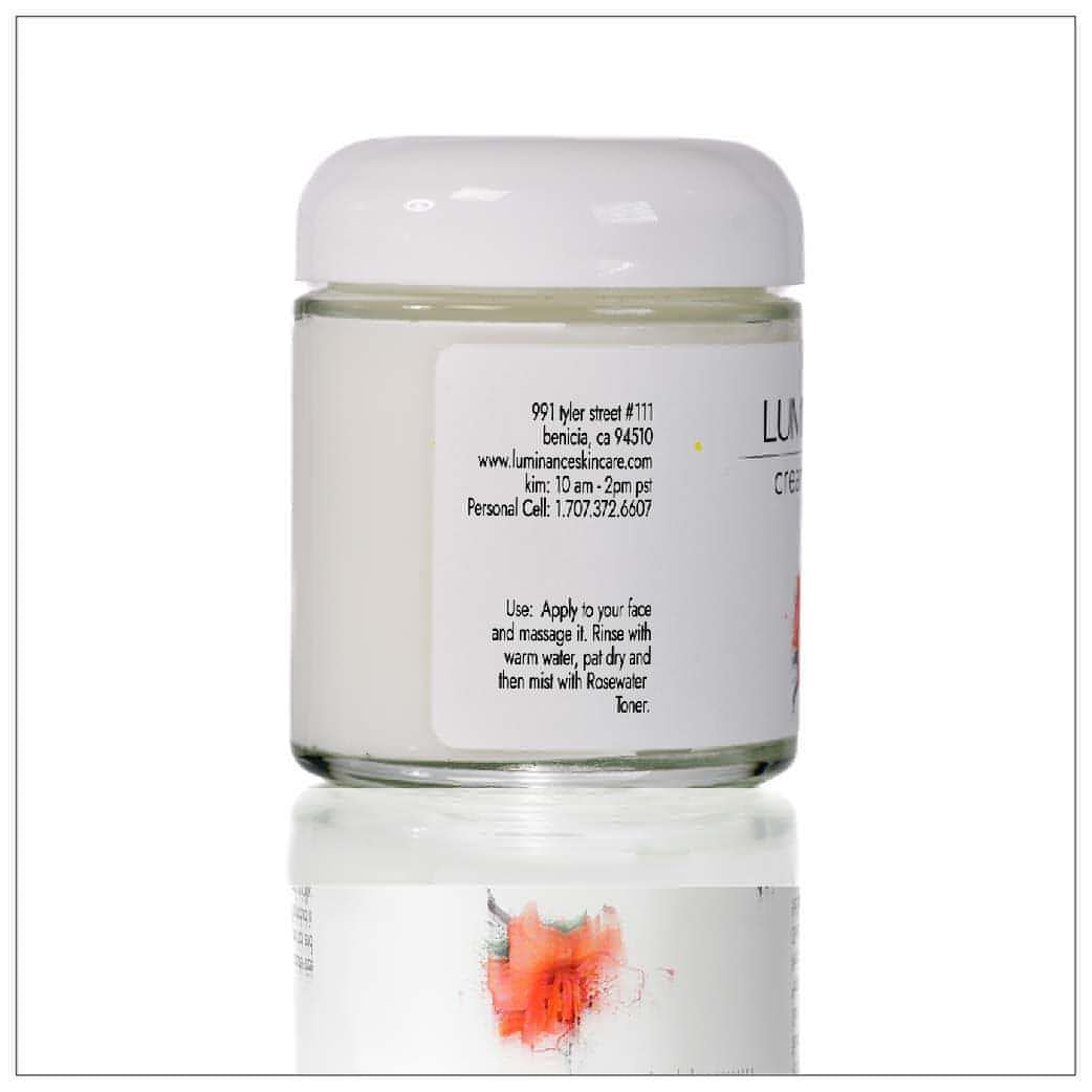 Cream Facial Cleanser. 100% Plant Based. Organic. Clean.- Luminance Skincare