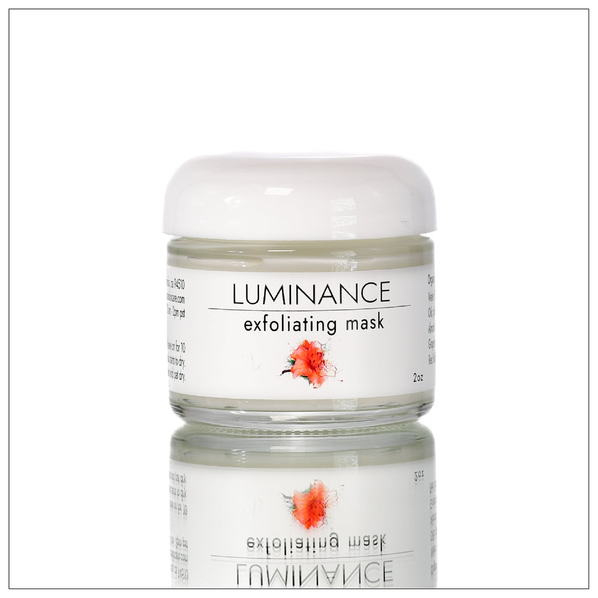 Luminance Skincare Clean Enzyme Exfoliating Facial Mask - 100% Plant Based. Organic. 