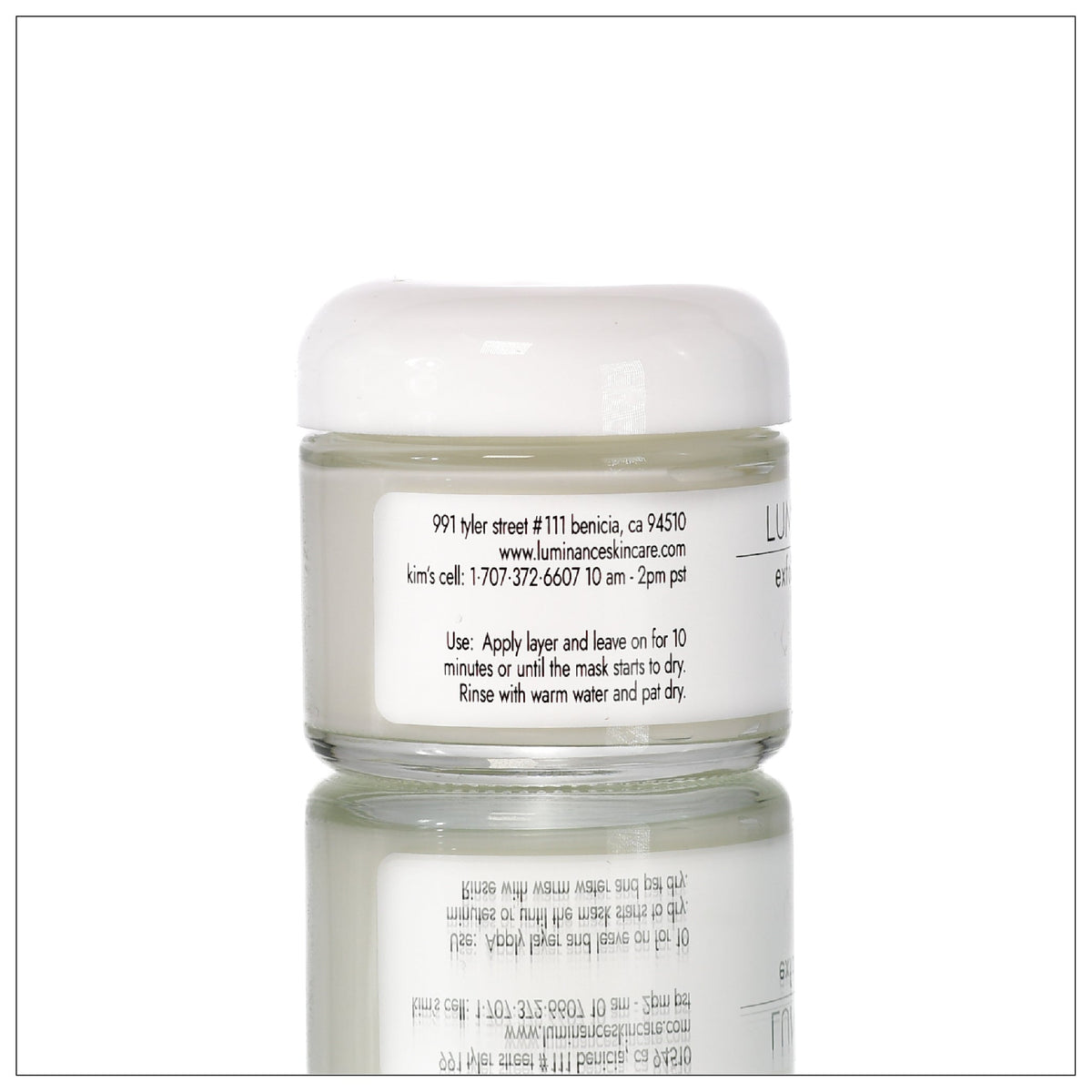 Clean Enzyme Exfoliating Facial Mask - 100% Plant Based. Organic. Luminance Skincare