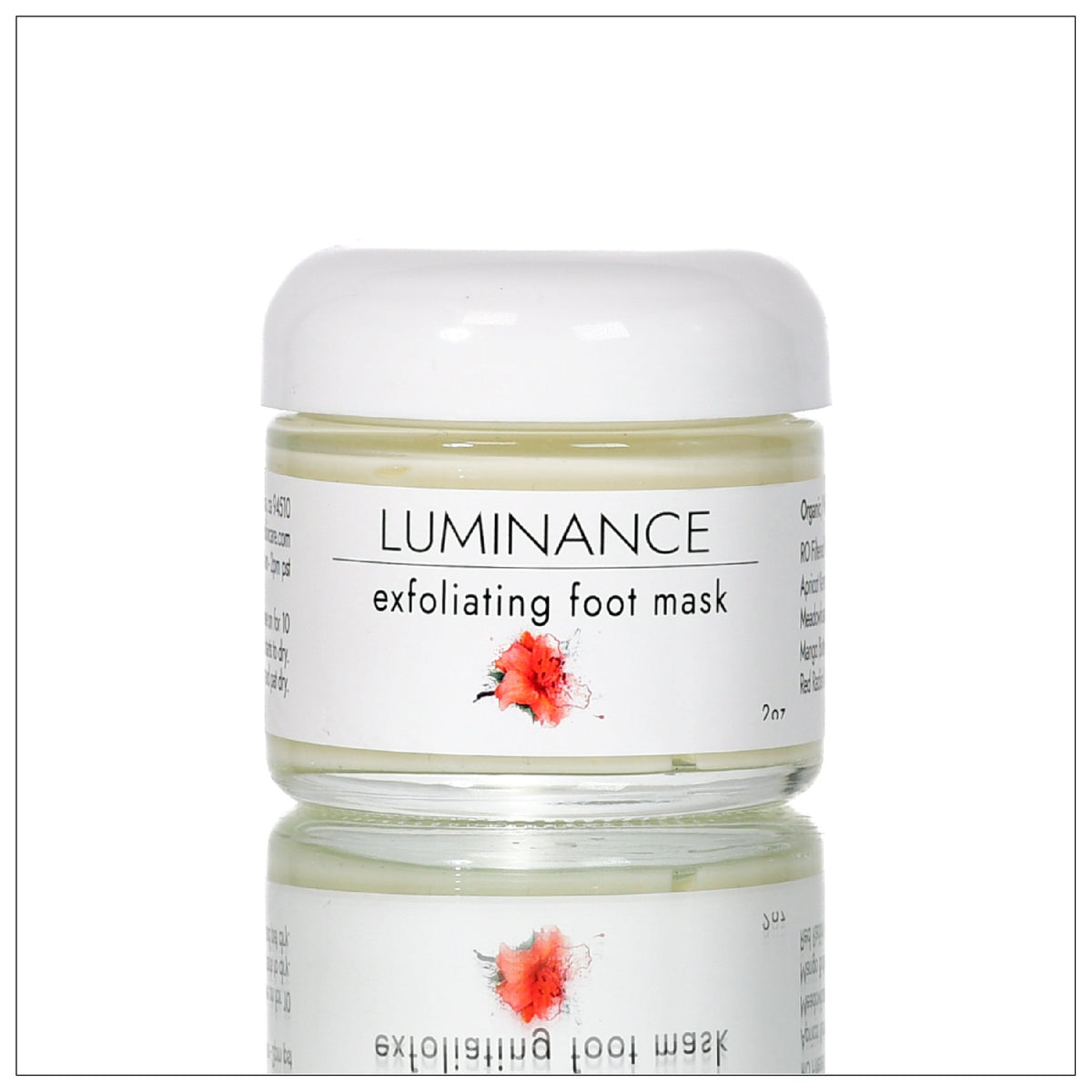  Luminance Skincare Exfoliating Foot Mask. 100% Plant Based. Organic. Clean 