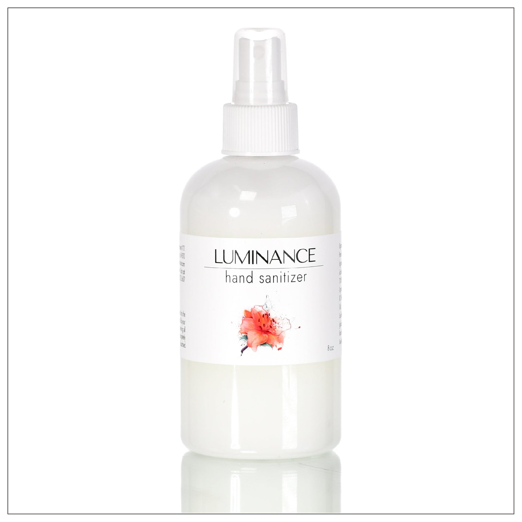 Luminance Skincare Clean Hand Sanitizer Spray. 100% Plant Based 