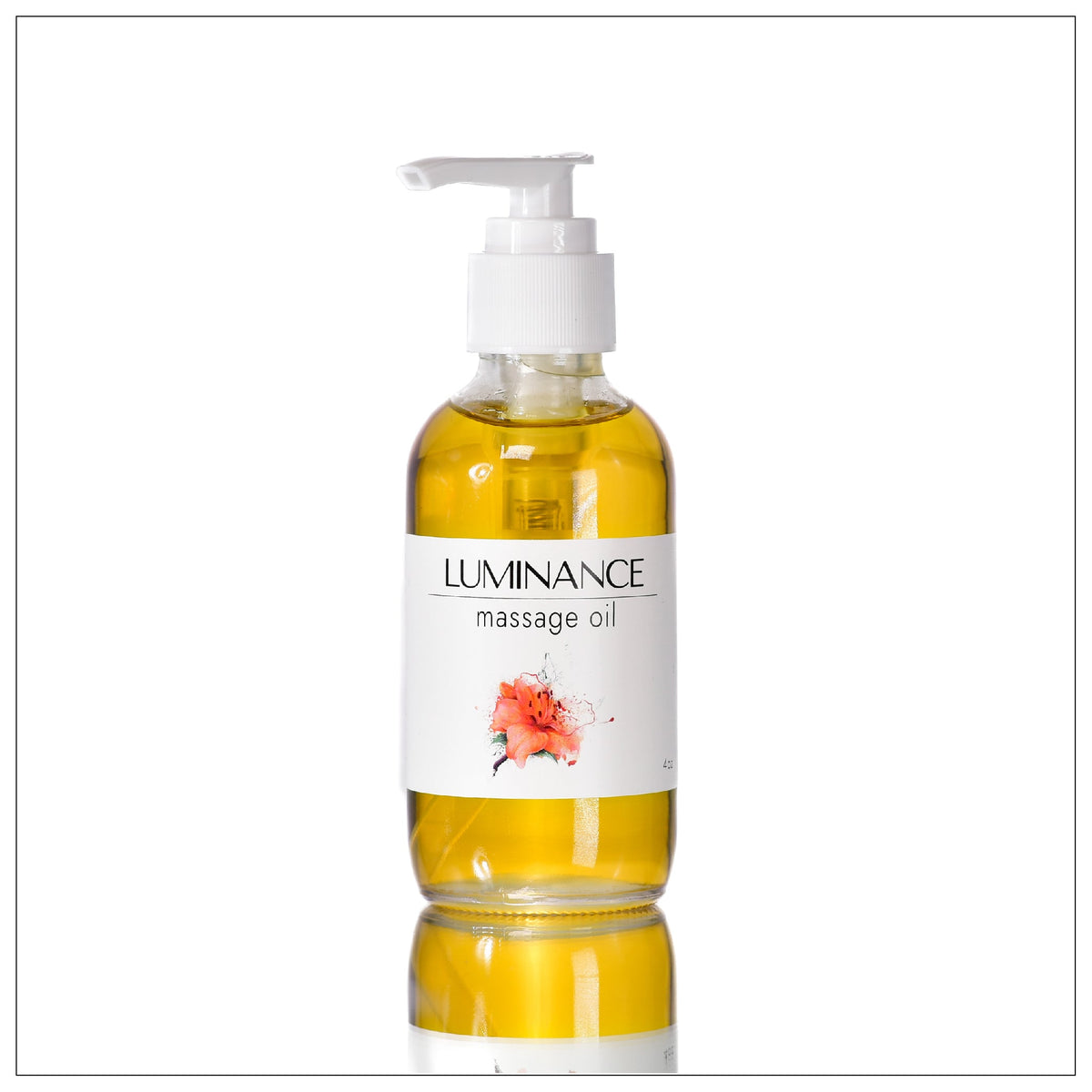 Luminance Skincare Massage Oil. 100% Plant Based. Organic. Clean. 