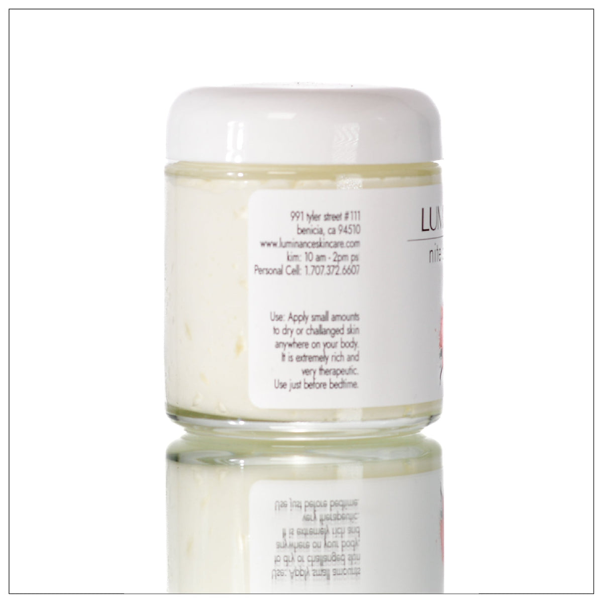 Nite Skin Butter. 100% Plant Based. Organic. Clean - Luminance Skincare