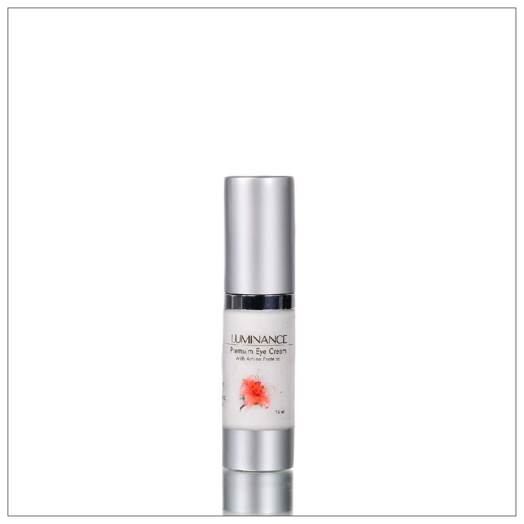  Luminance Skincare Premium Peptide Cucumber Eye Cream. 100% Plant Based. Organic. Clean 
