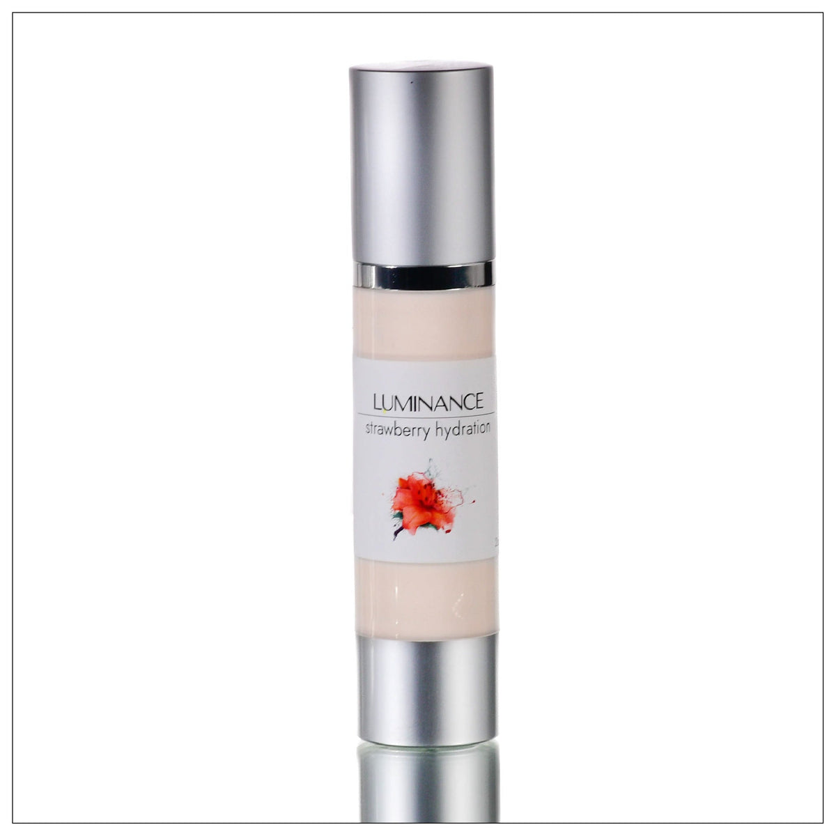 Luminance Skincare Strawberry Moisturizer. 100% Plant Based. Organic. Clean. 