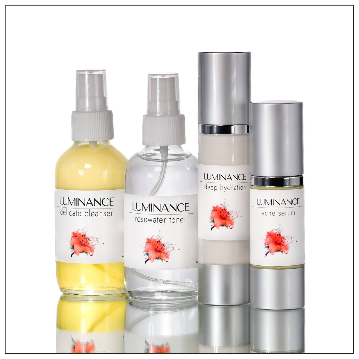 Luminance Skincare Essentials + Acne Serum Gift Set